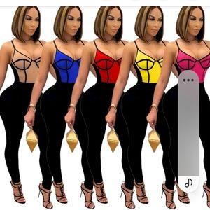 Size L. Bodycon jumpsuit/catsuit. Sexy.